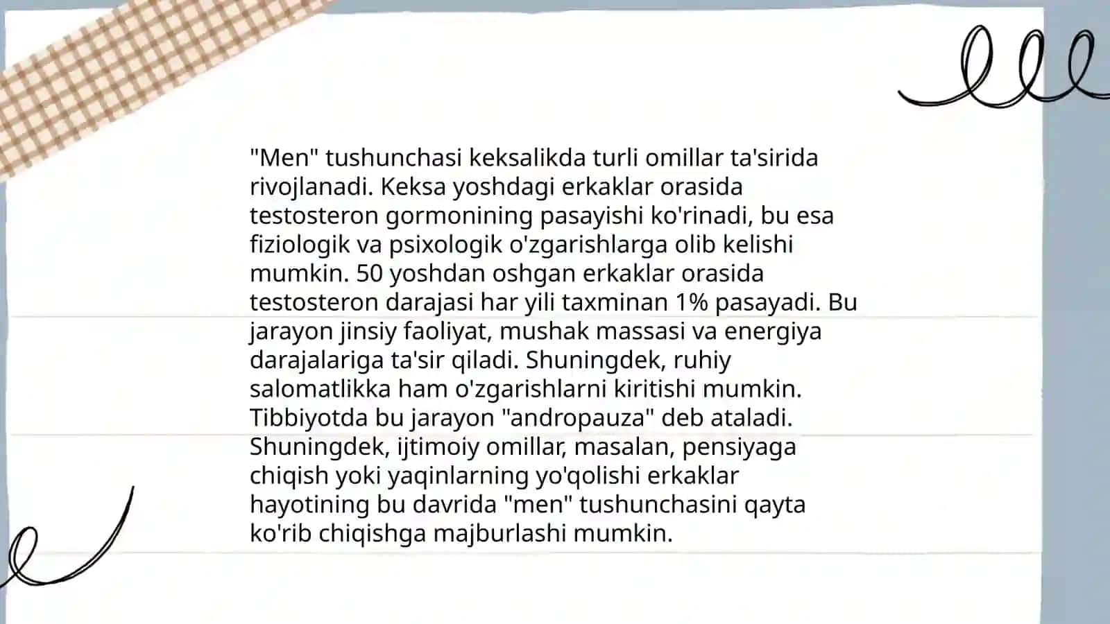 Keksalik davrida "Men" konsepsiyasining oʻziga xos xususiyatlari 4
