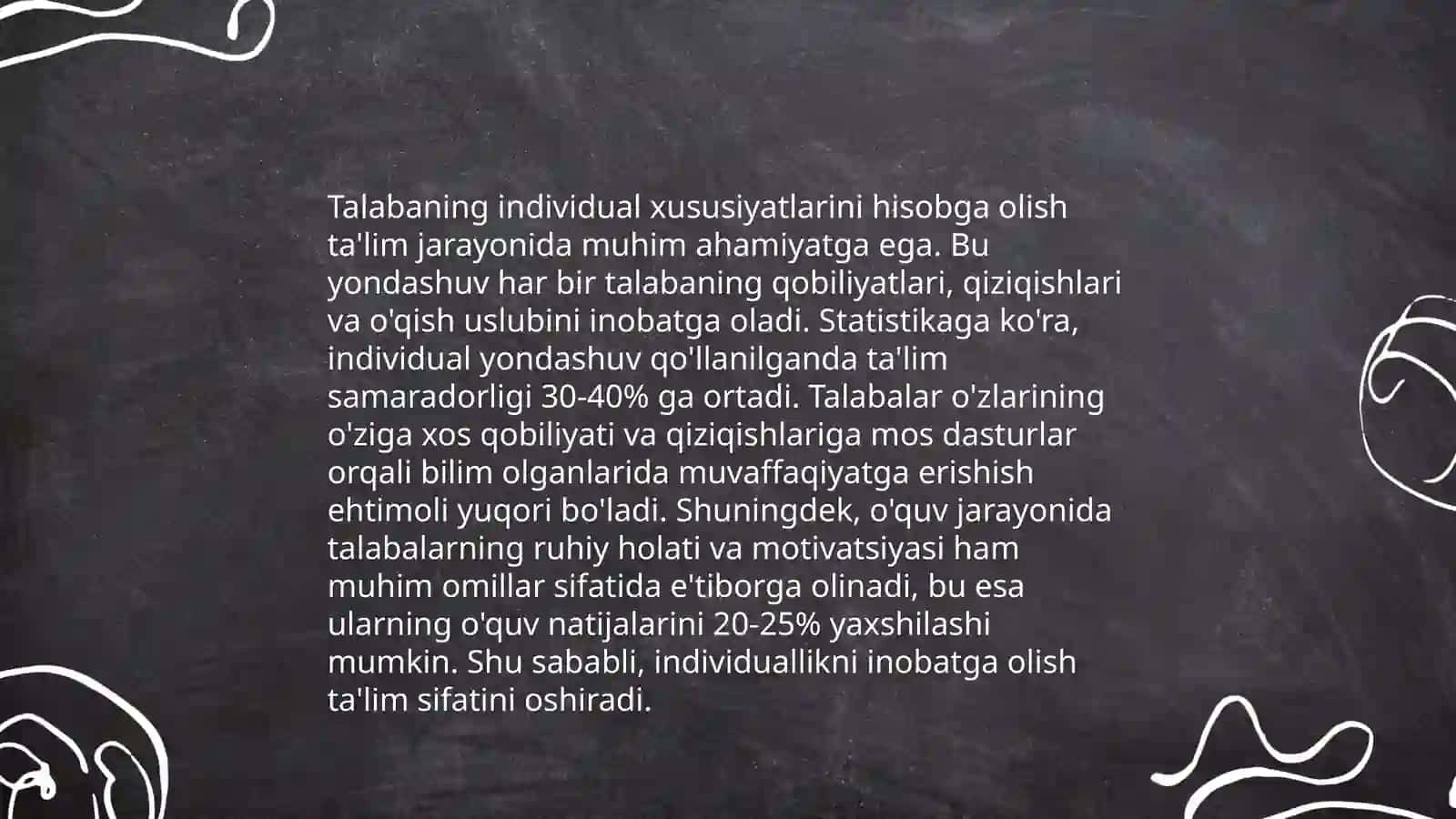 Zamonaviy pedagogik texnologiyalarning asosiy xususiyatlari 4