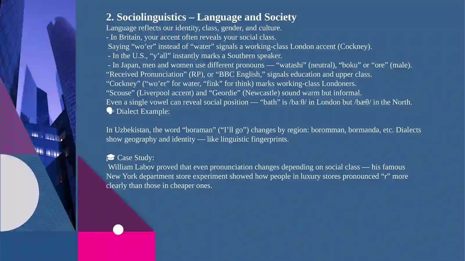 LINGUISTICS AND THE RELATED DISCIPLINES 4