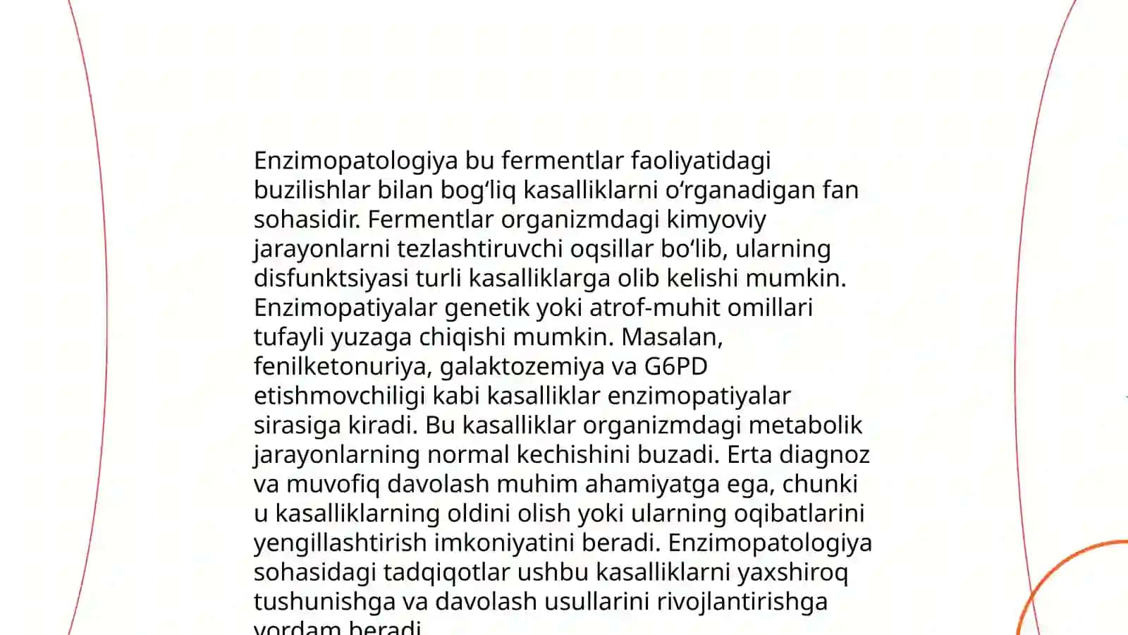 Organospetsifik fermentlar, ularni roli Enzimopatologiya Enzimodiagnostika 4