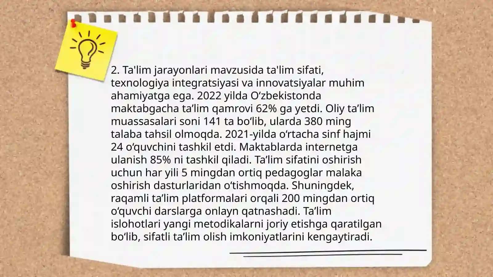 Faoliyatning oʻzlashtirilishi va malakalarni egallash 4