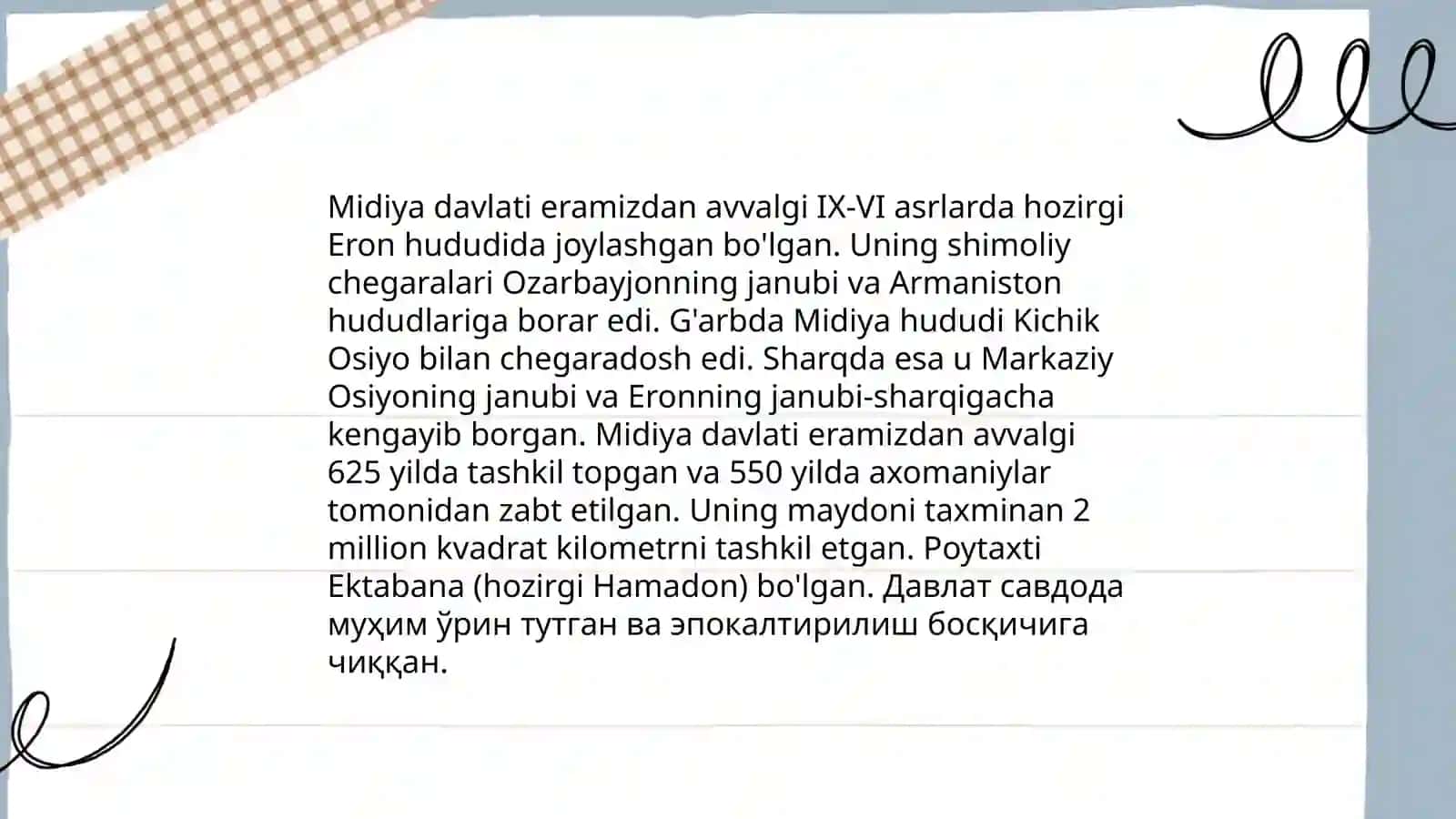 Midiya davlati tarixi 4
