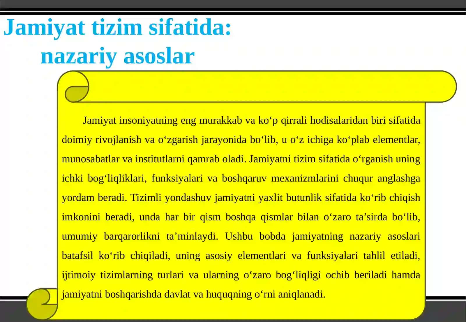 Jamiyat tizim sifatida: nazariy-huquqiy yondashuv 4