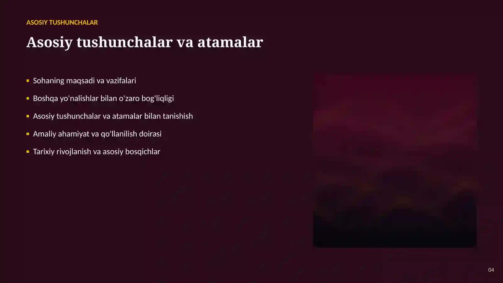 SUN'IY INTELLEKT • AI VA KATTA MA'LUMOTLAR 4