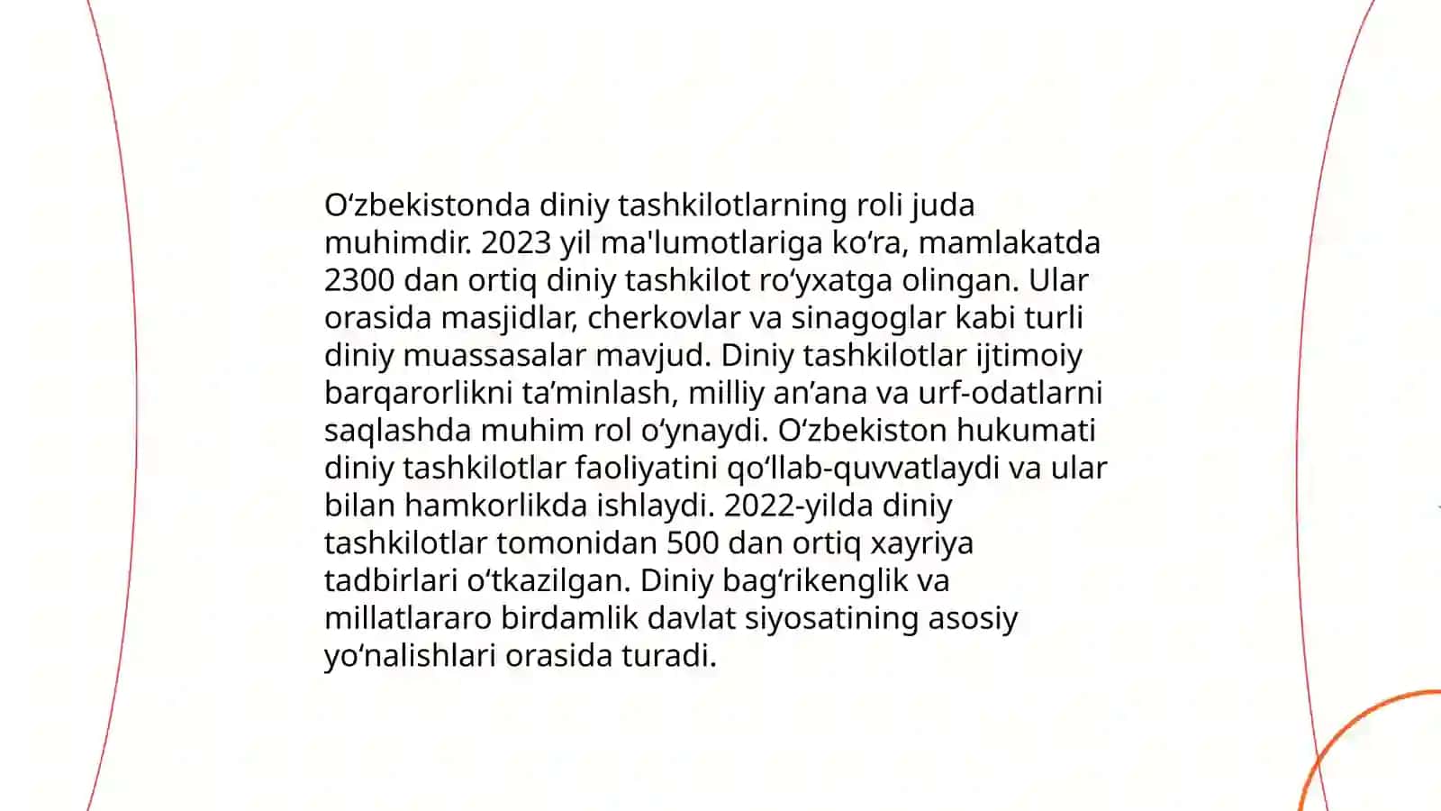 O'zbekistonda faoliyat yurituvchi diniy tashkilotlar 4