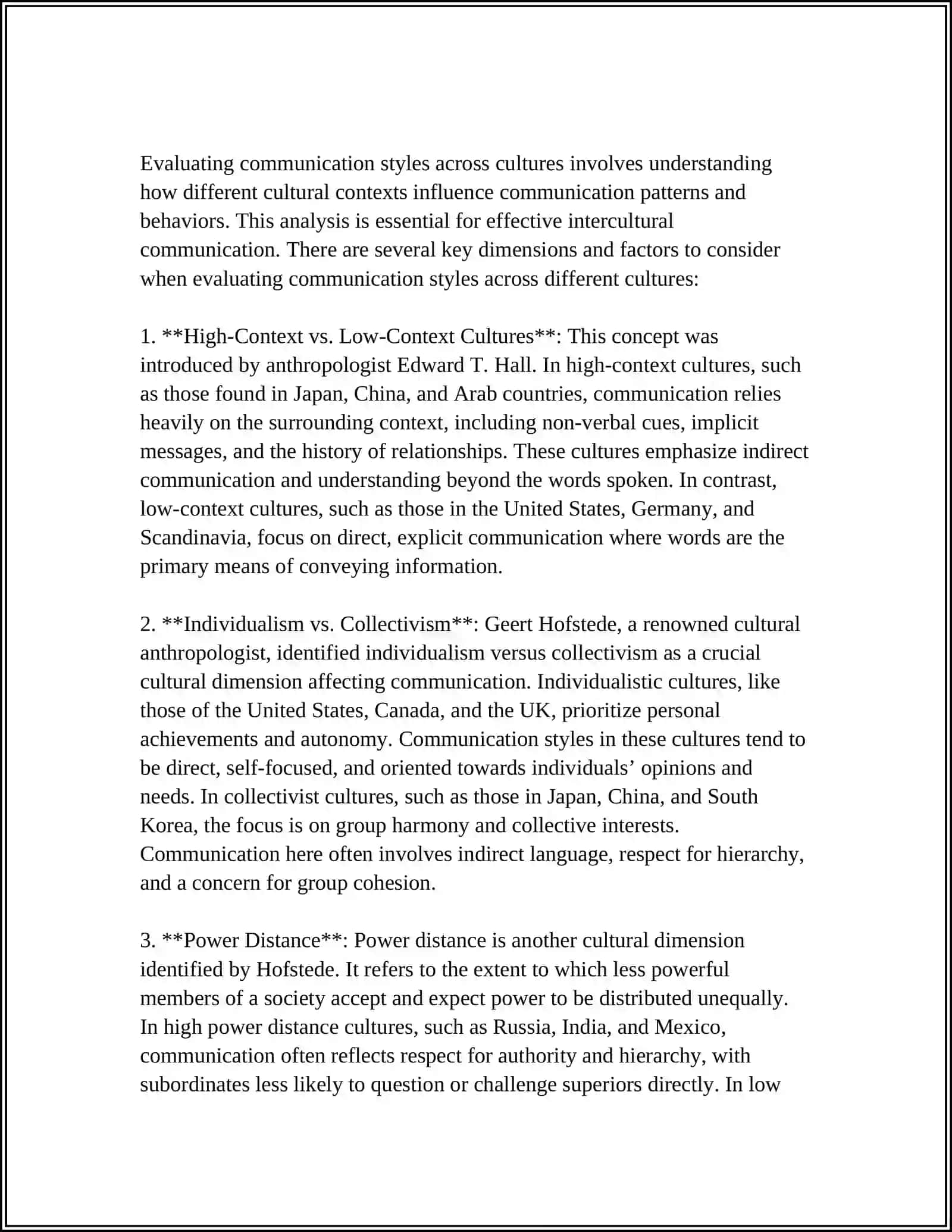 BLOOMʼS TAXONOMY ABOUT INTERCULTURAL COMMUNICATION 4