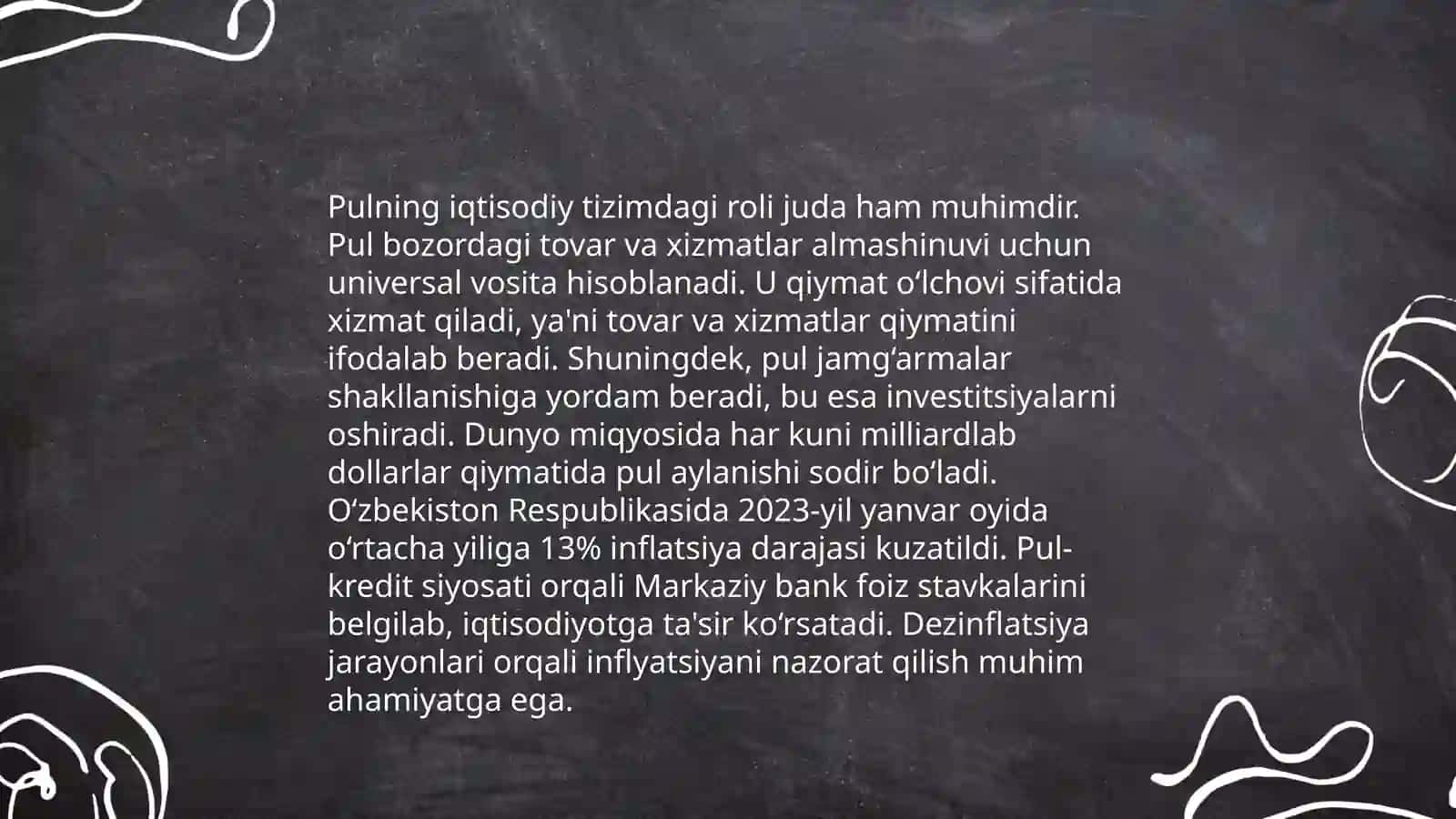 Pullarni tayyorlash va dastlabki ishlov berish fanining mohiyati va ahamiyati 4