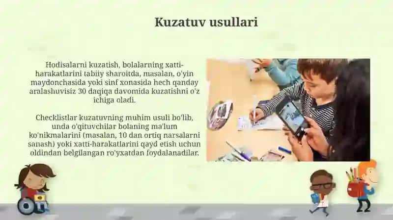 Kuzatuv maqsadlari 4