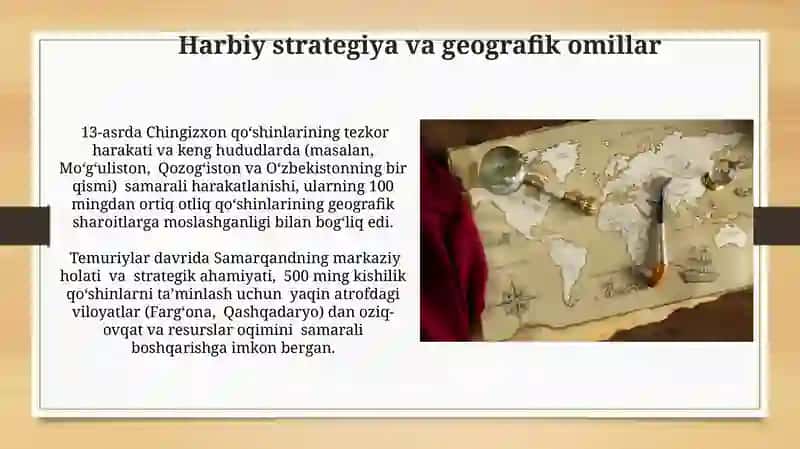 Oʻrta asrlarda Oʻrta Osiyo davlatlarining tarixiy geografiyasi 4
