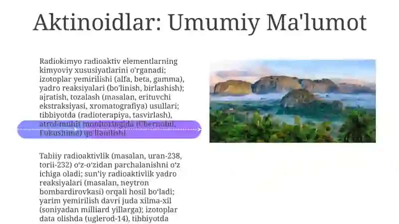 Aktinoidlar va Transuranelementlar 4