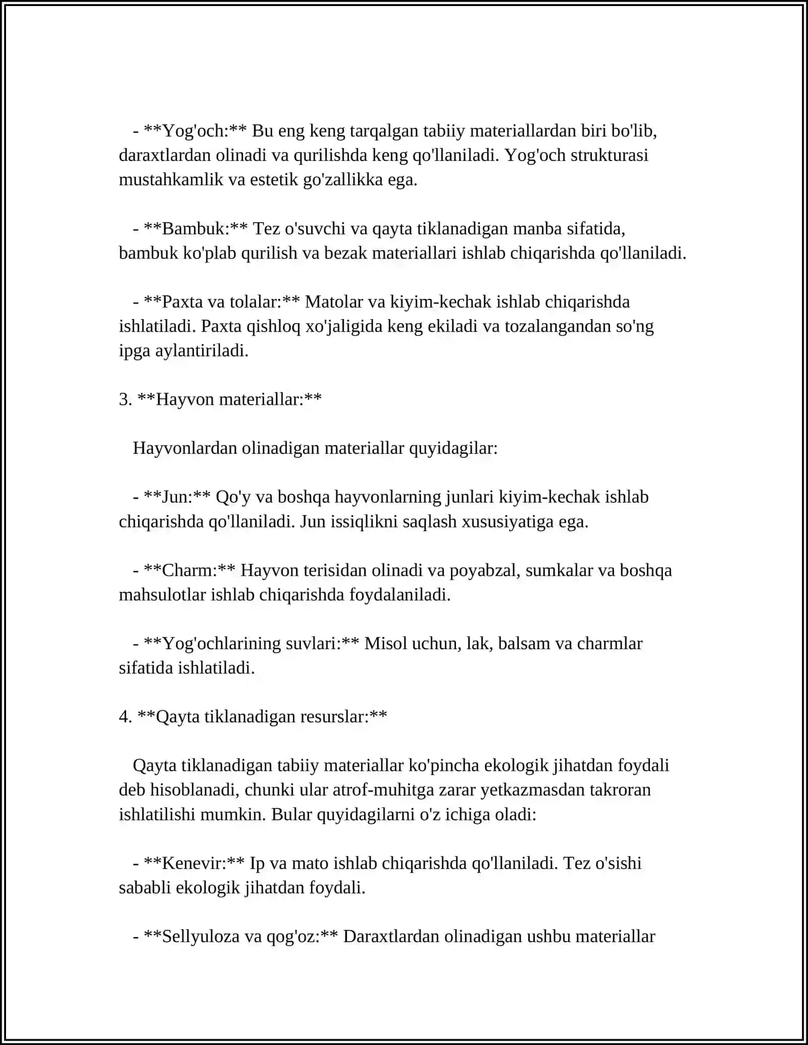 TABIY MATERIALLAR BILAN ISHLASH DARSLARNI TASHKIL ETISH METODIKASI 4