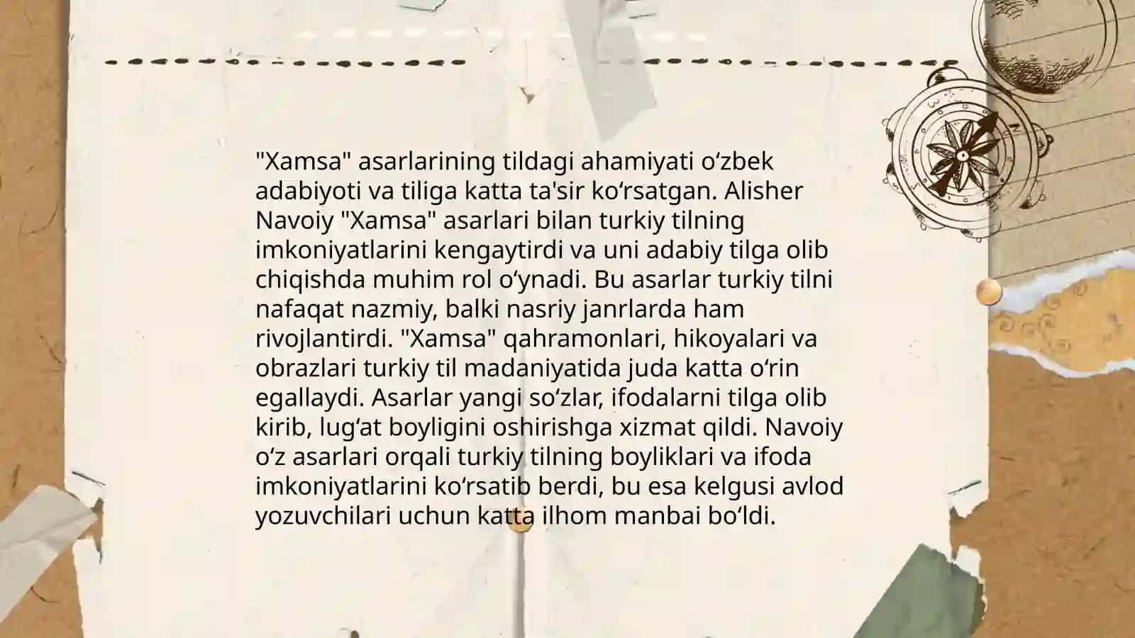 Alisher Navoiyning o‘zbek adabiy tili rivojlanishidagi o‘rni 4