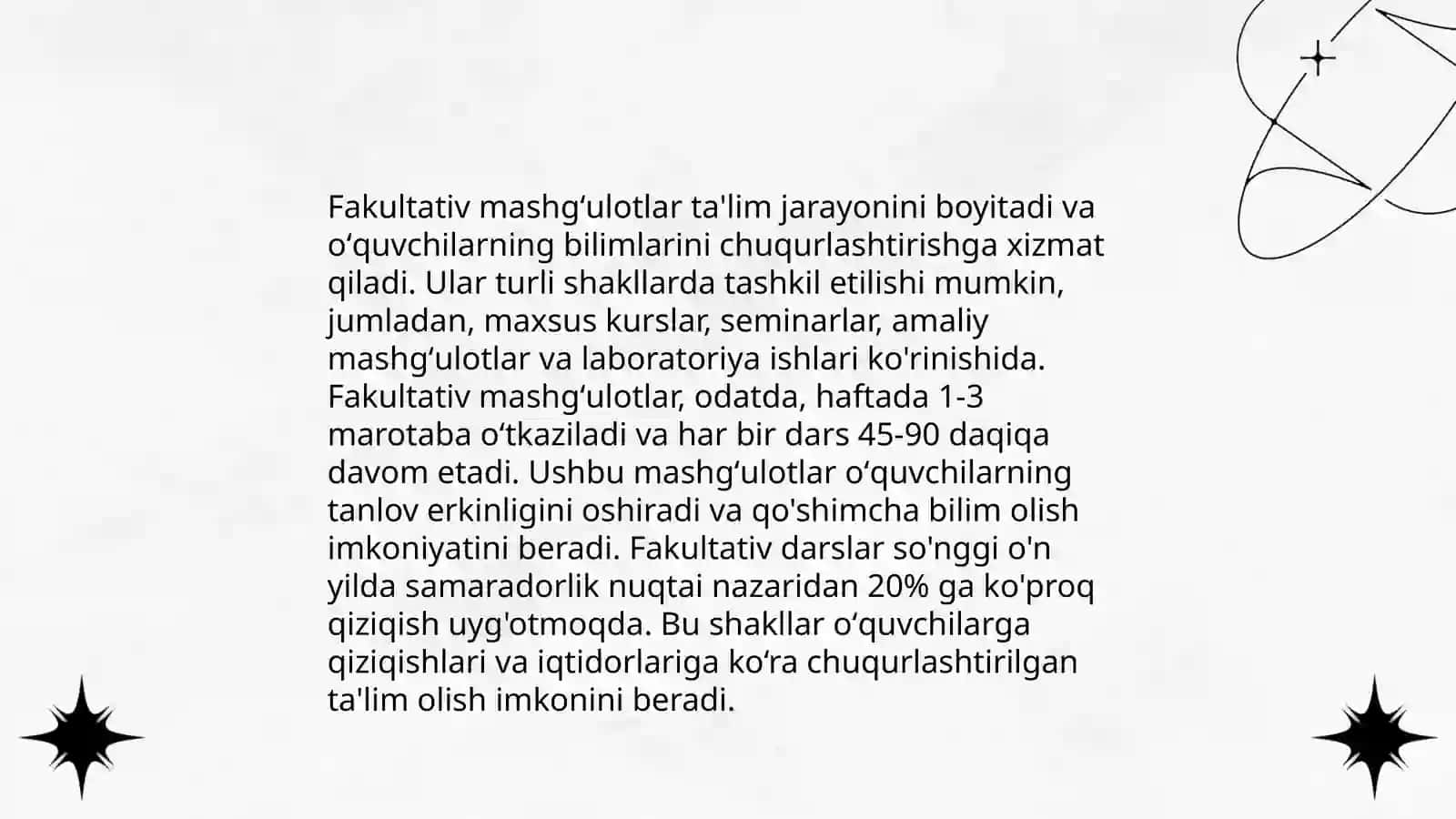 Matematikadan sinfdan tashqari va fakultativ mashgʻulotlar 4