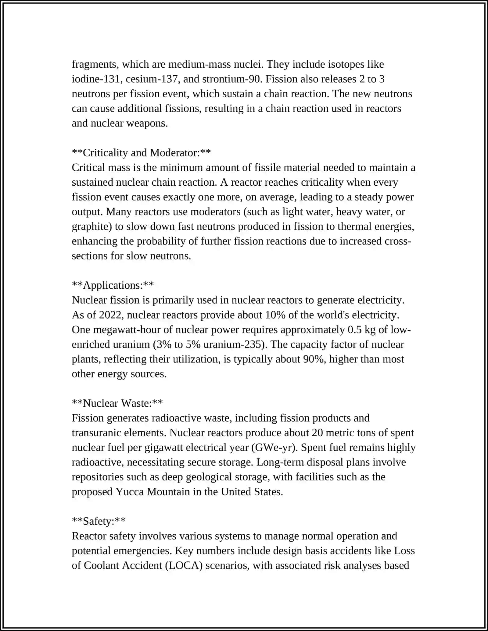 Nuclear Energy Project 4