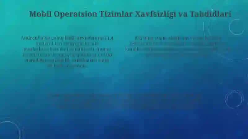 Mobil qurilmalarda xafsizlik va Maxfiylik masalalari 4