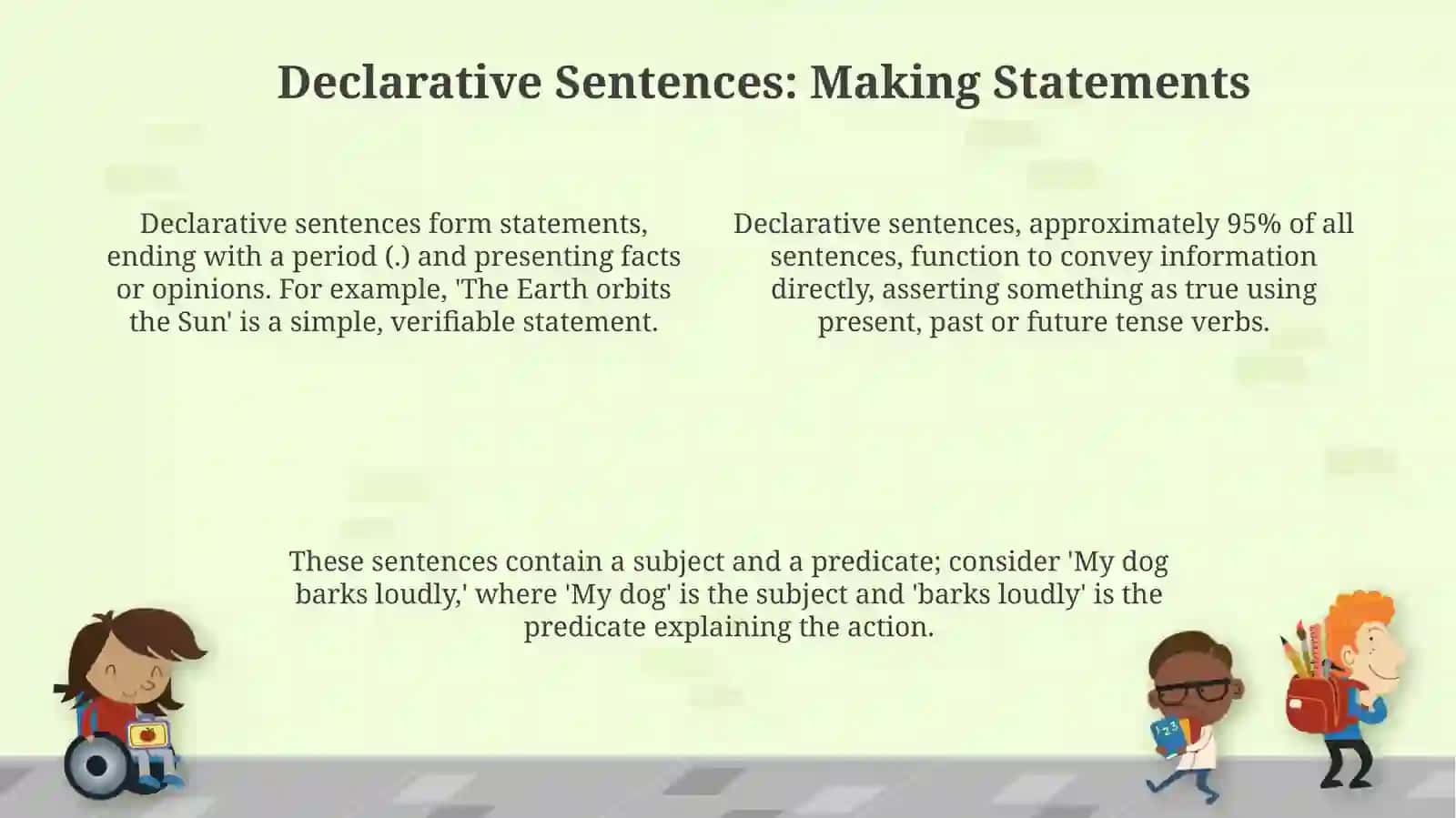 Kinds of sentences 4