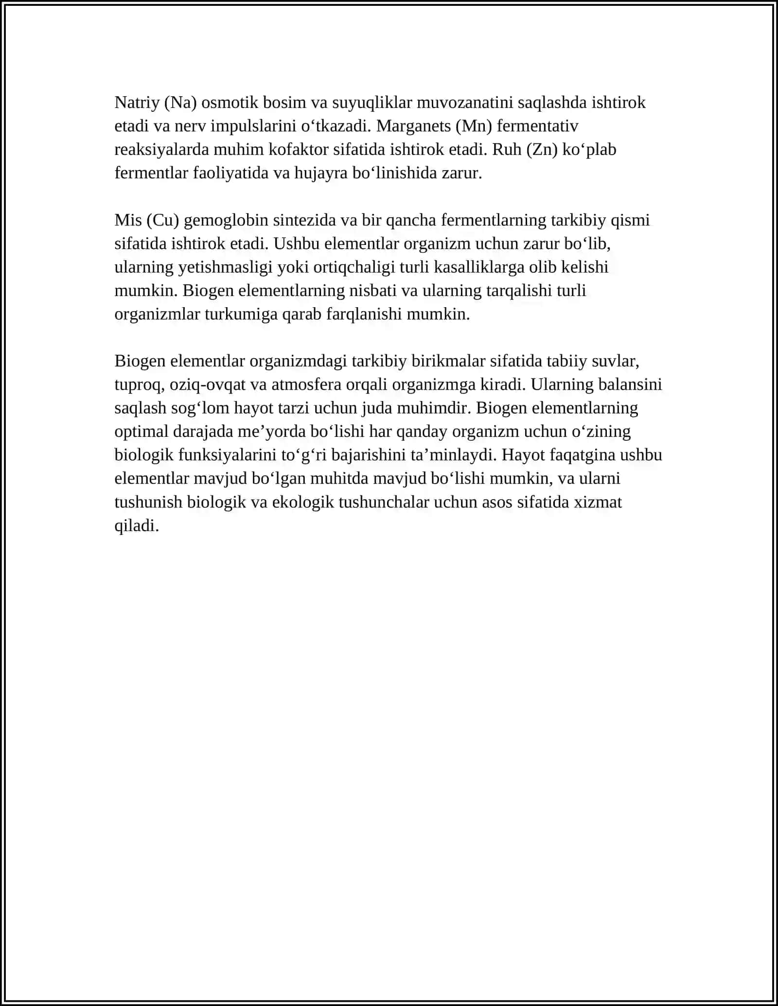 BIOGEN ELEMENTLAR VA ULARNING AHAMIYATI 4