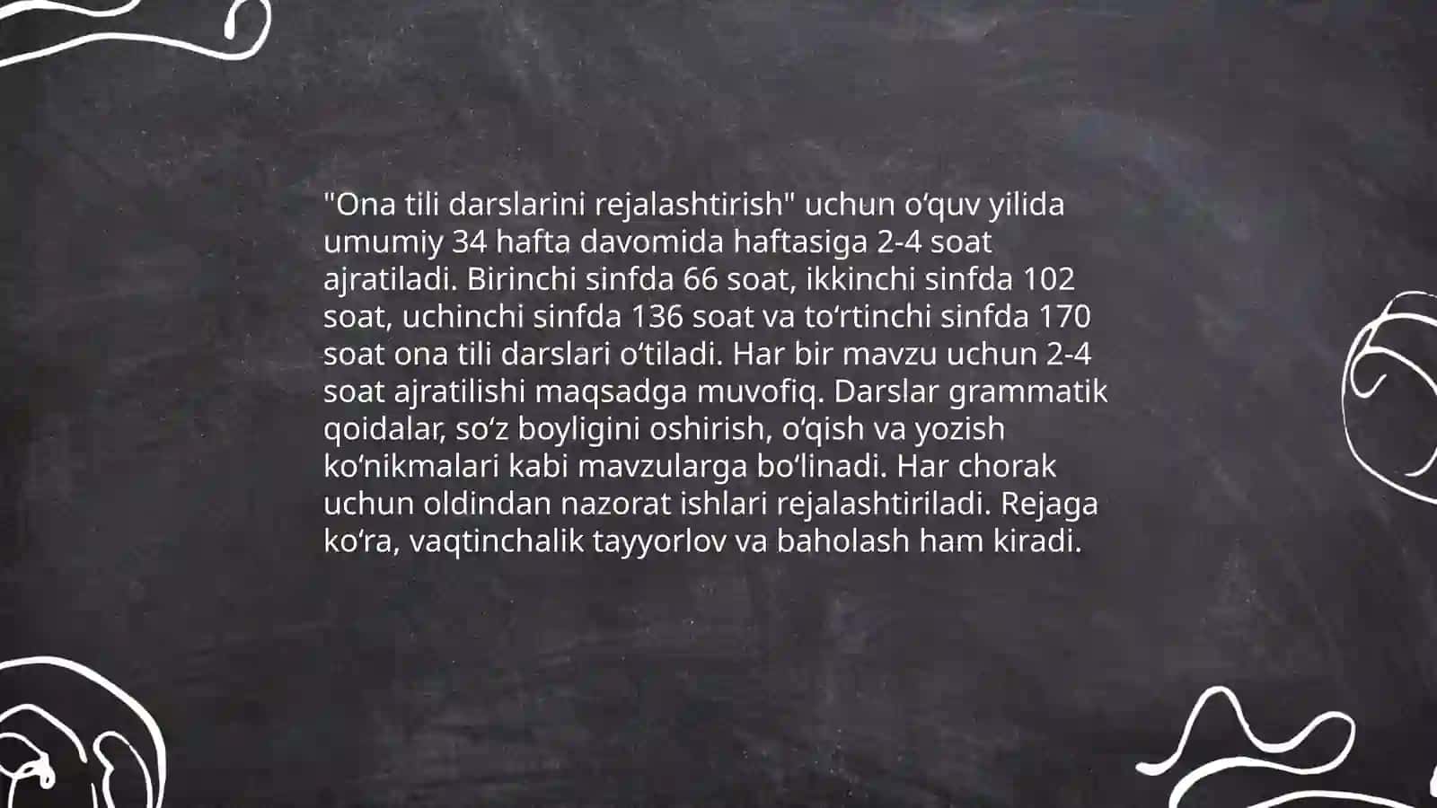 Ona tili oʻqitish metodikasi 4