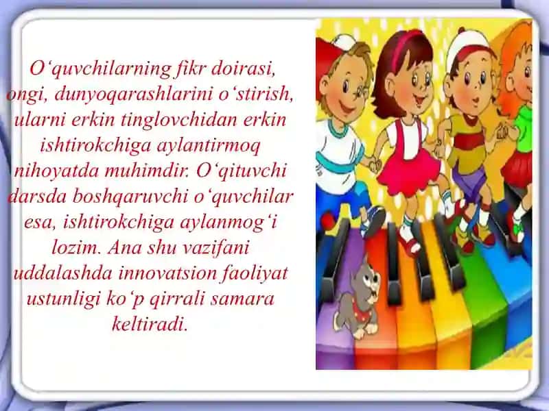 Innovatsion texnologiyalar yordamida ta'lim samaradorligini oshirish yo'llari 4