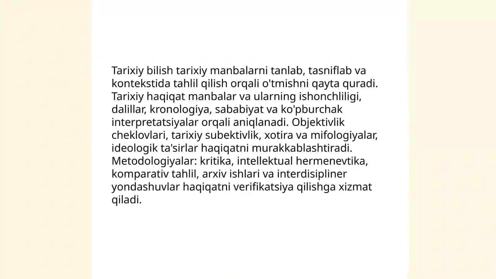 Tarix falsafasi. sivilizatsiya va madaniyat 4