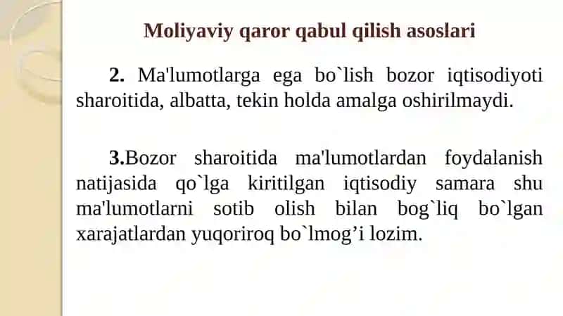 Moliyaviyqarorlar 4