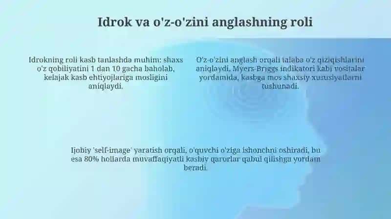 Kasbga yoʻllash faoliyatida psixologik mexanizmlarning roli 4