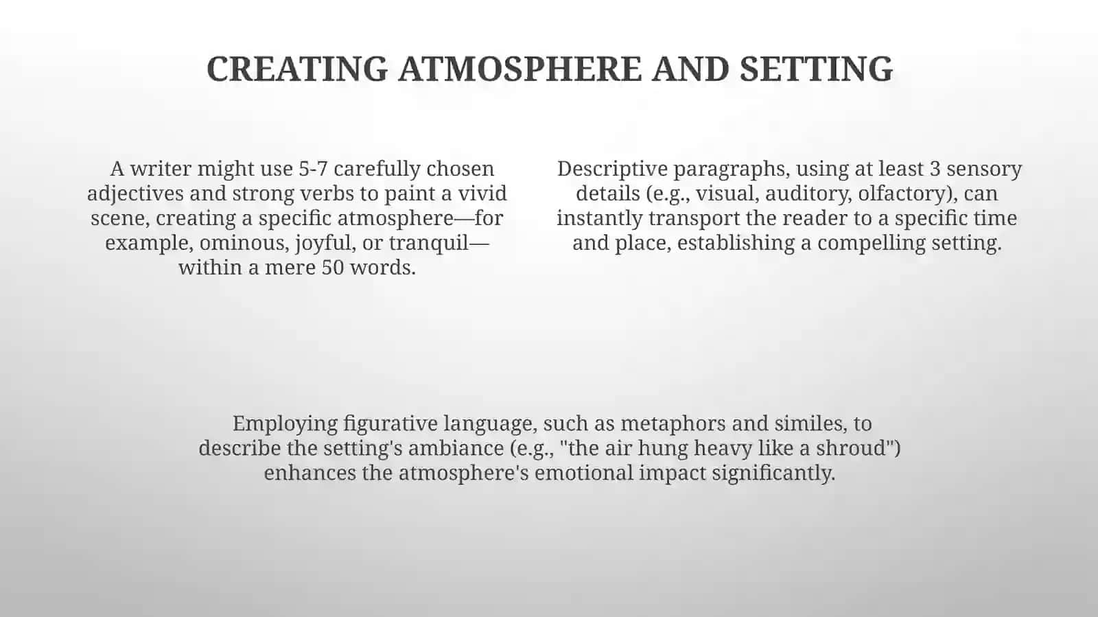 Descriptive Writing Tips by Nilufar Sulaymonova 4