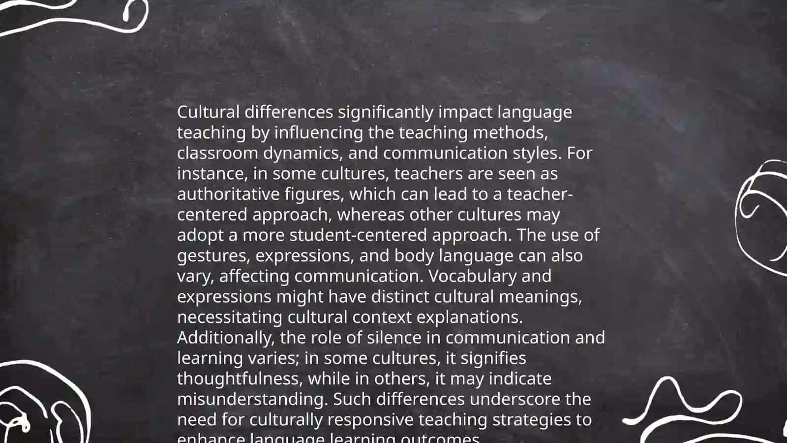When the teacher is not a native speaker 4