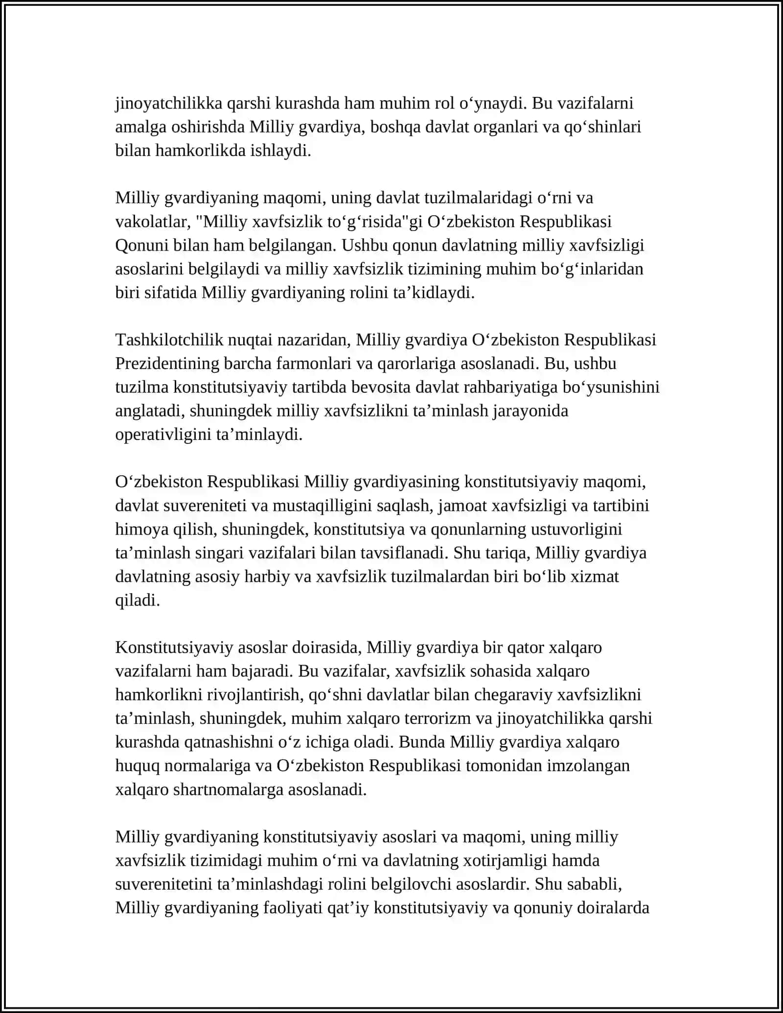MILLIY GVARDIYANING SHAKLLANISHI VA FAOLIYATINING HUQUQIY ASOSLARI 4