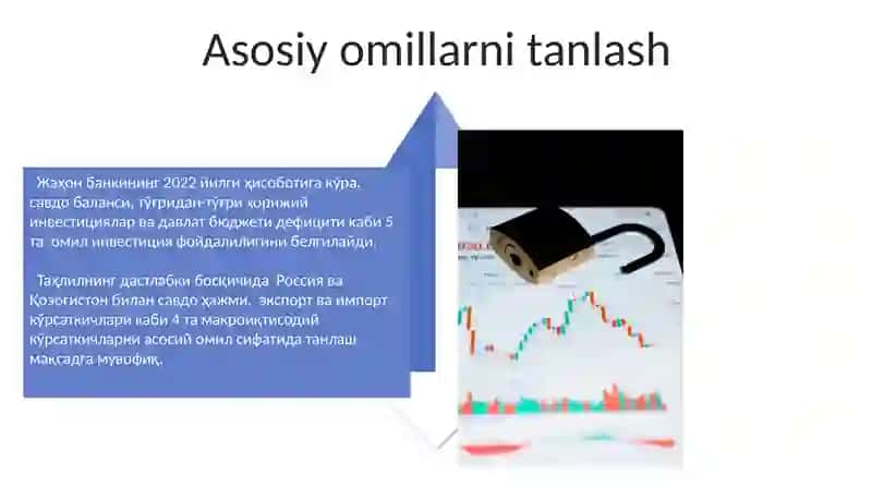 INVESTITSIYALAR RENTABELLIGI, UNING O’ZGARISHINING OMILLI TAHLILI 4