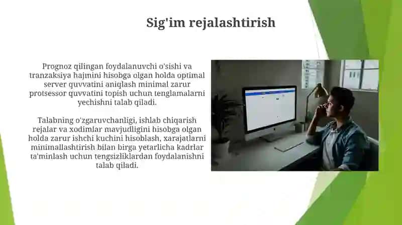 Tenglama va tengsizliklarga olib kelinadigan kasbiy konteksdagi masalalar 4