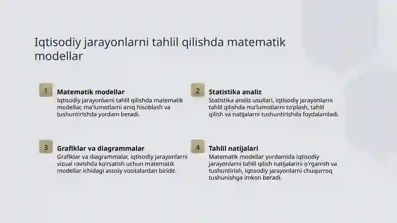 Iqtisodiyot nazariyasi fanidan tayyorlagan MUSTAQIL ISHI 4
