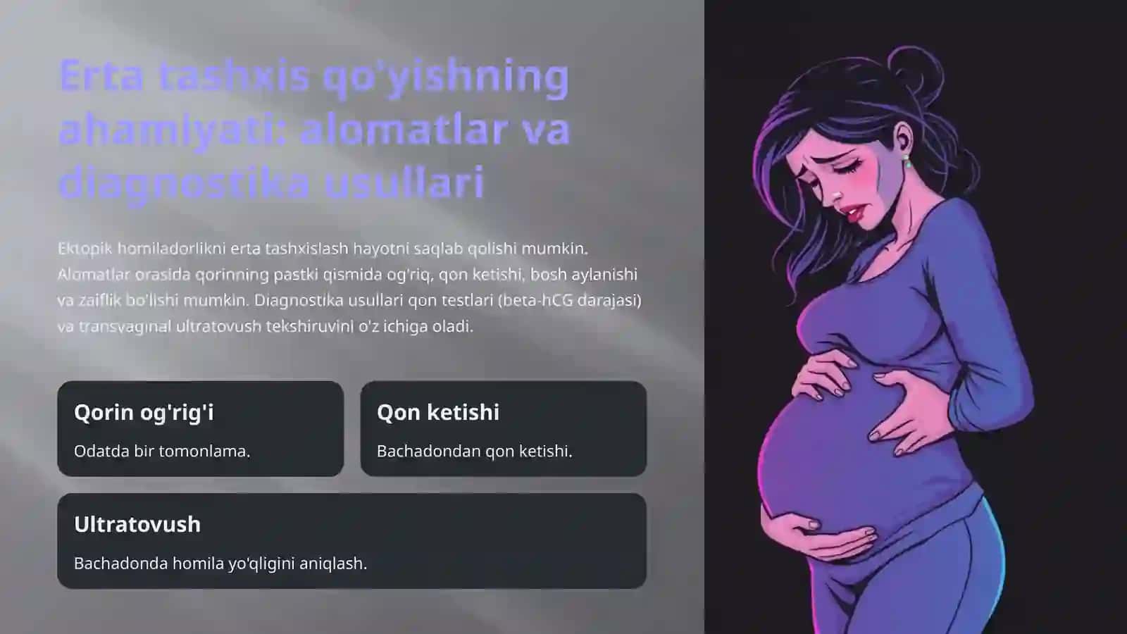 Bachadondan tashqari homiladorlikda kuzatiladigan holatlar 4