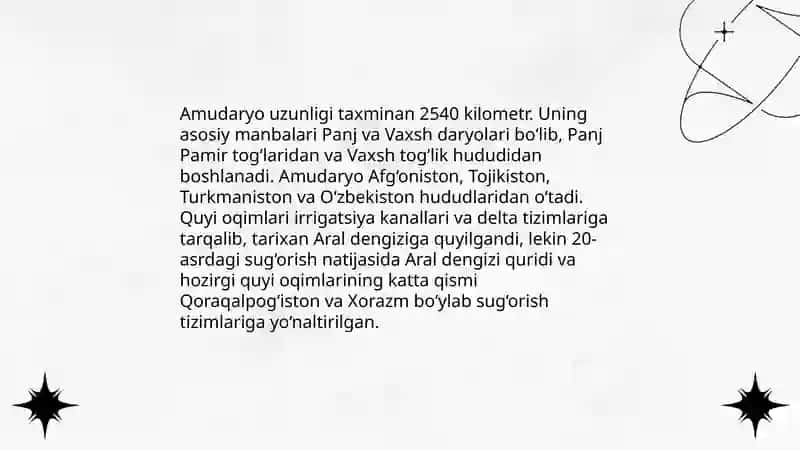 Amudaryo va Qoradaryo 4