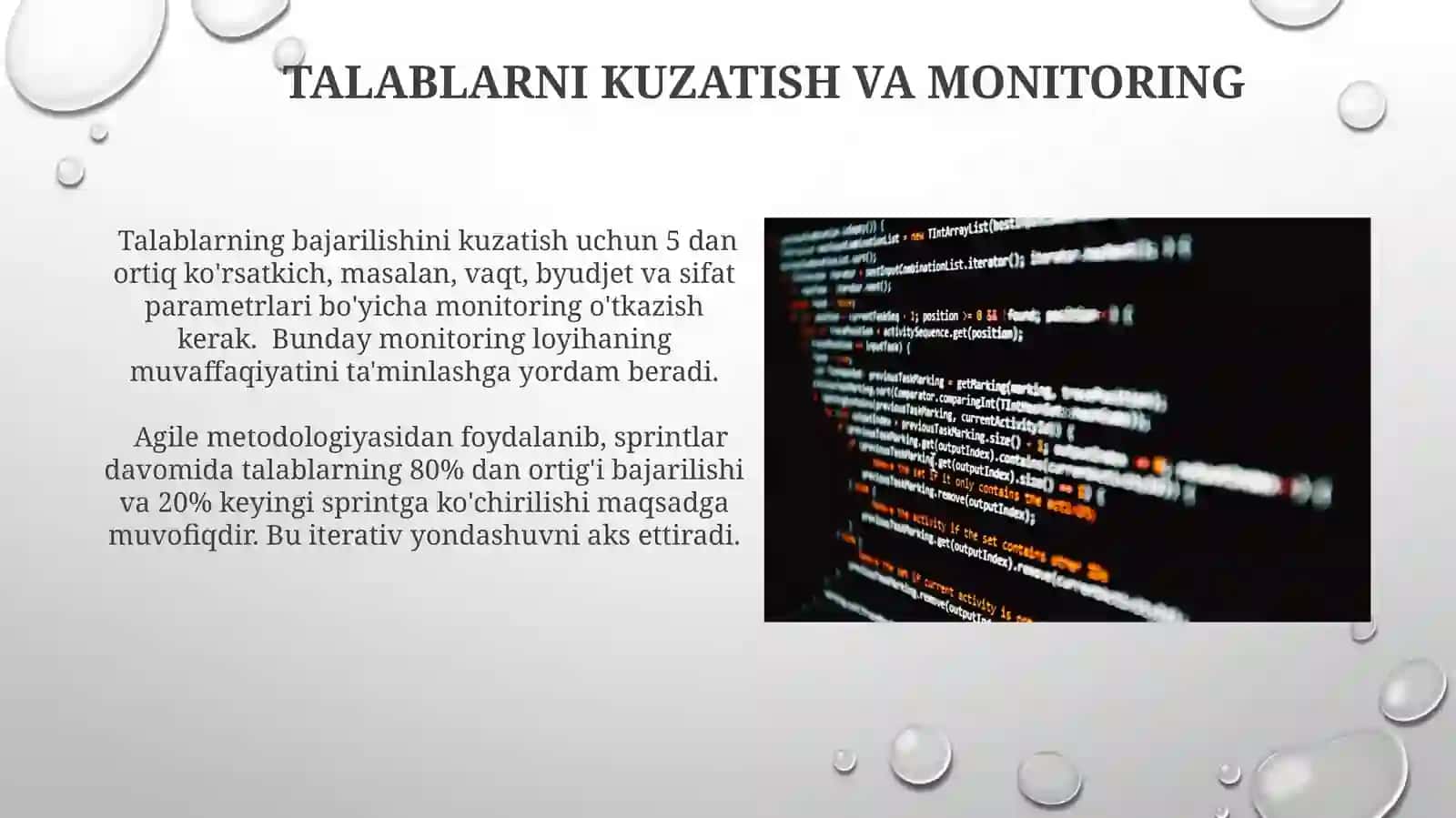 Talablarni tahlil qilish usullari 4