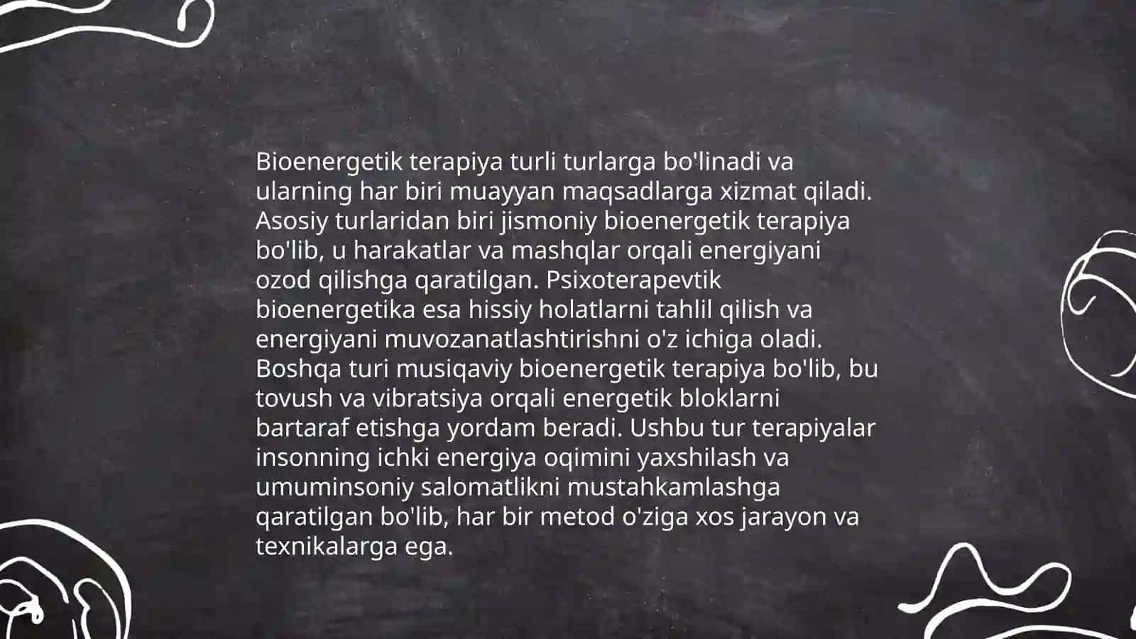 Bioenergetikaning tibbiy ahamiyati 4