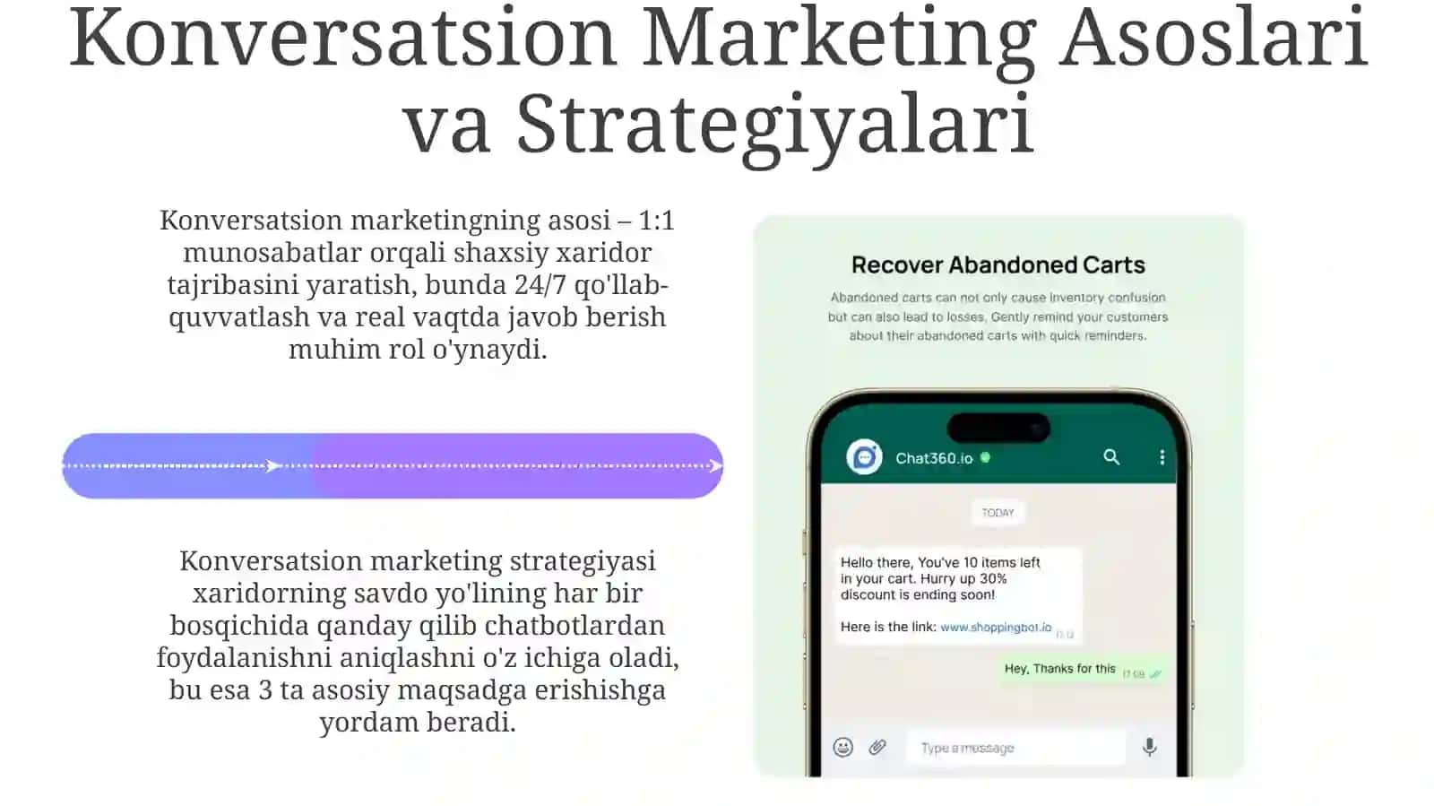 Chatbotlar va Konversatsion Marketing 4