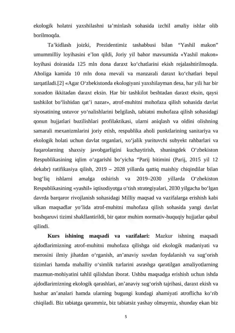 ATROF-MUHITNI TOZA SAQLASHDA AJDODLARIMIZ MEROSIDAN FOYDALANISHNING AMALIY USULLARI 4