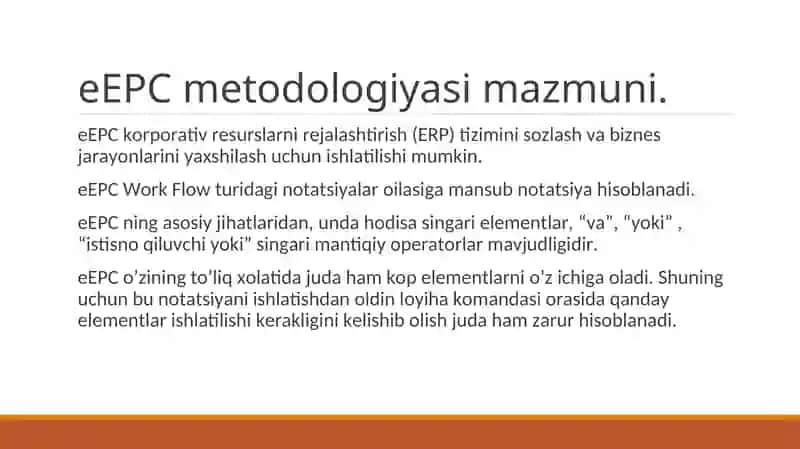 eEPC metodologiyasi 4