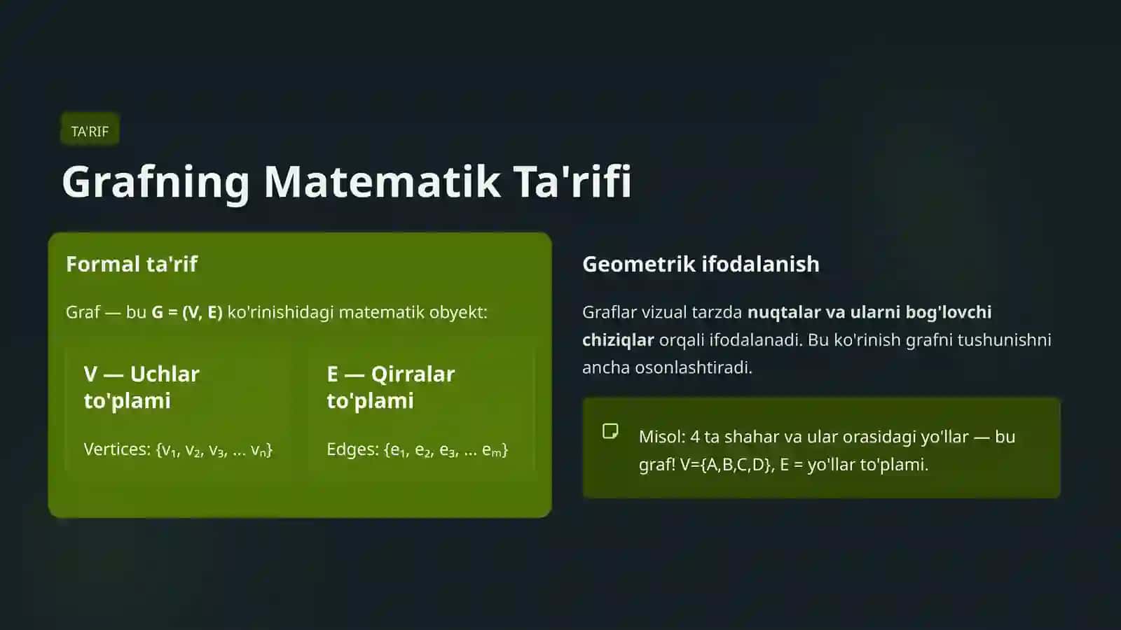 Graflar Nazariyasi 4