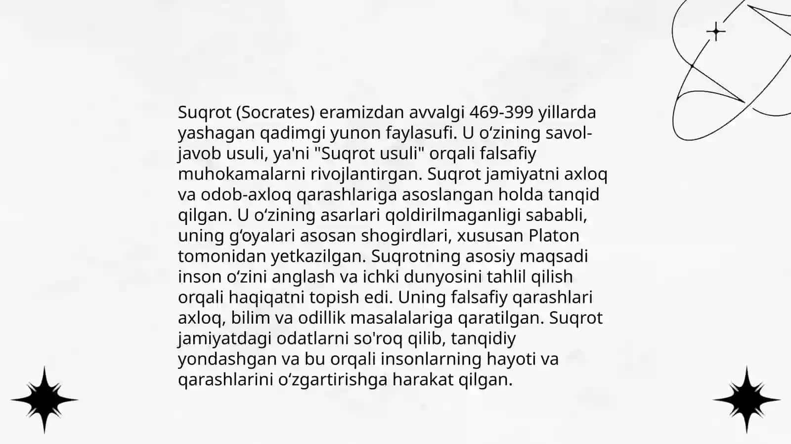 Gʻarb falsafasi. Uning ing mohiyati va ijtimoiy taraqqiyotdagi roli 4