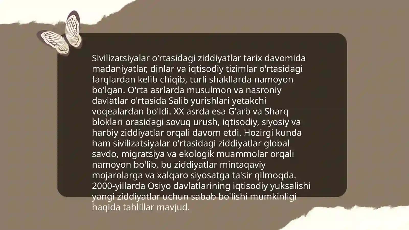 Sivilizatsiyalar tuqnashuvi 4