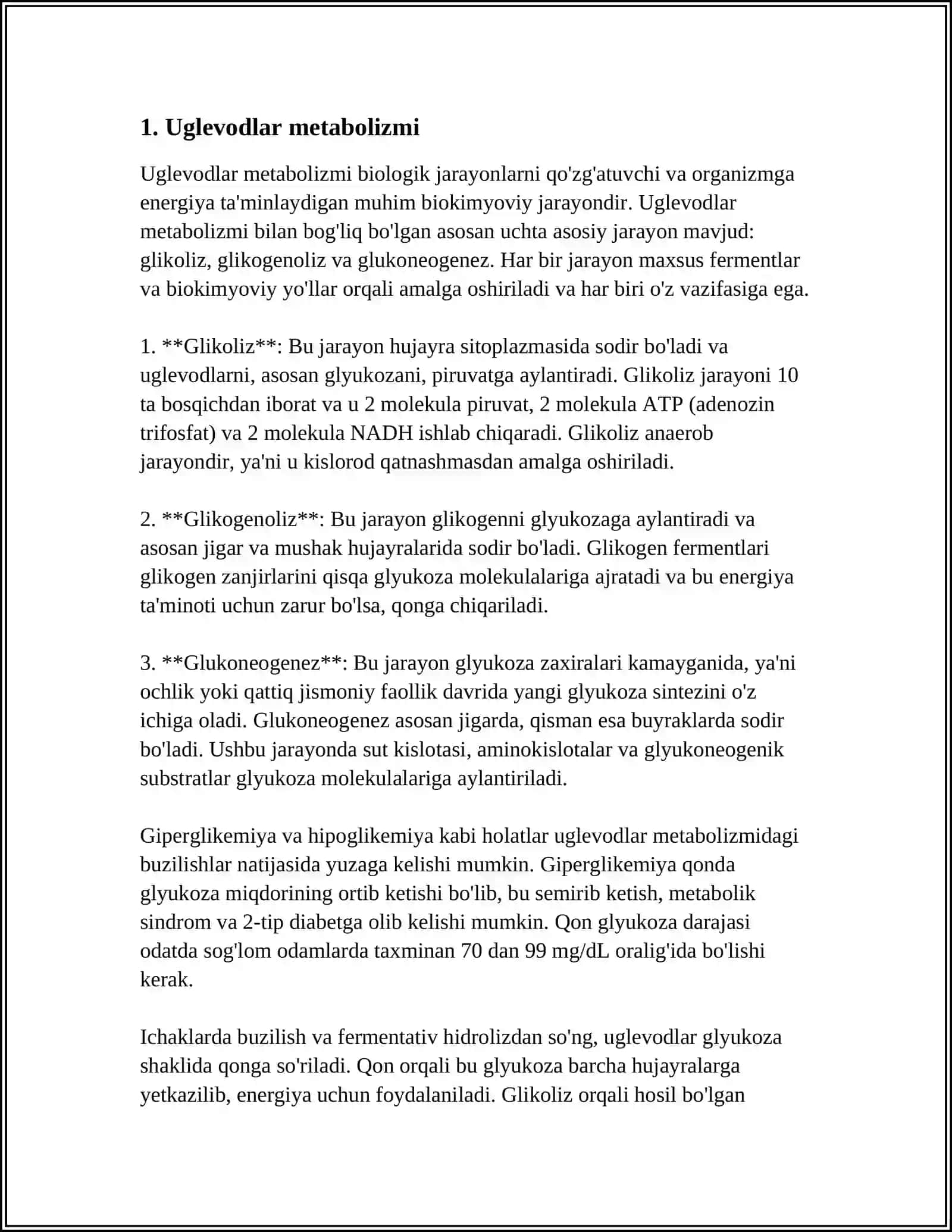 Uglevodlar Metabolizmi 4