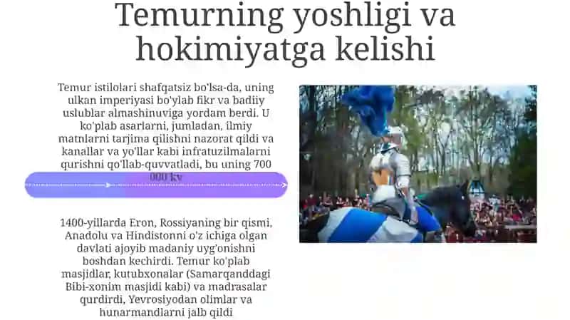 Amir Temur davlat renessansi 4