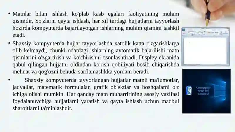 Zamoiaviy matn rsdaktorlari 4