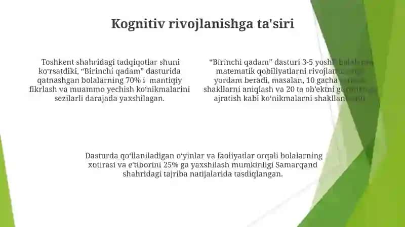 "Ilk Qadam" dasturi 4