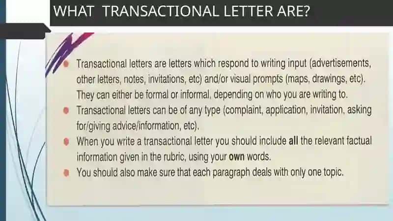Formal Letter Writing Situations 4