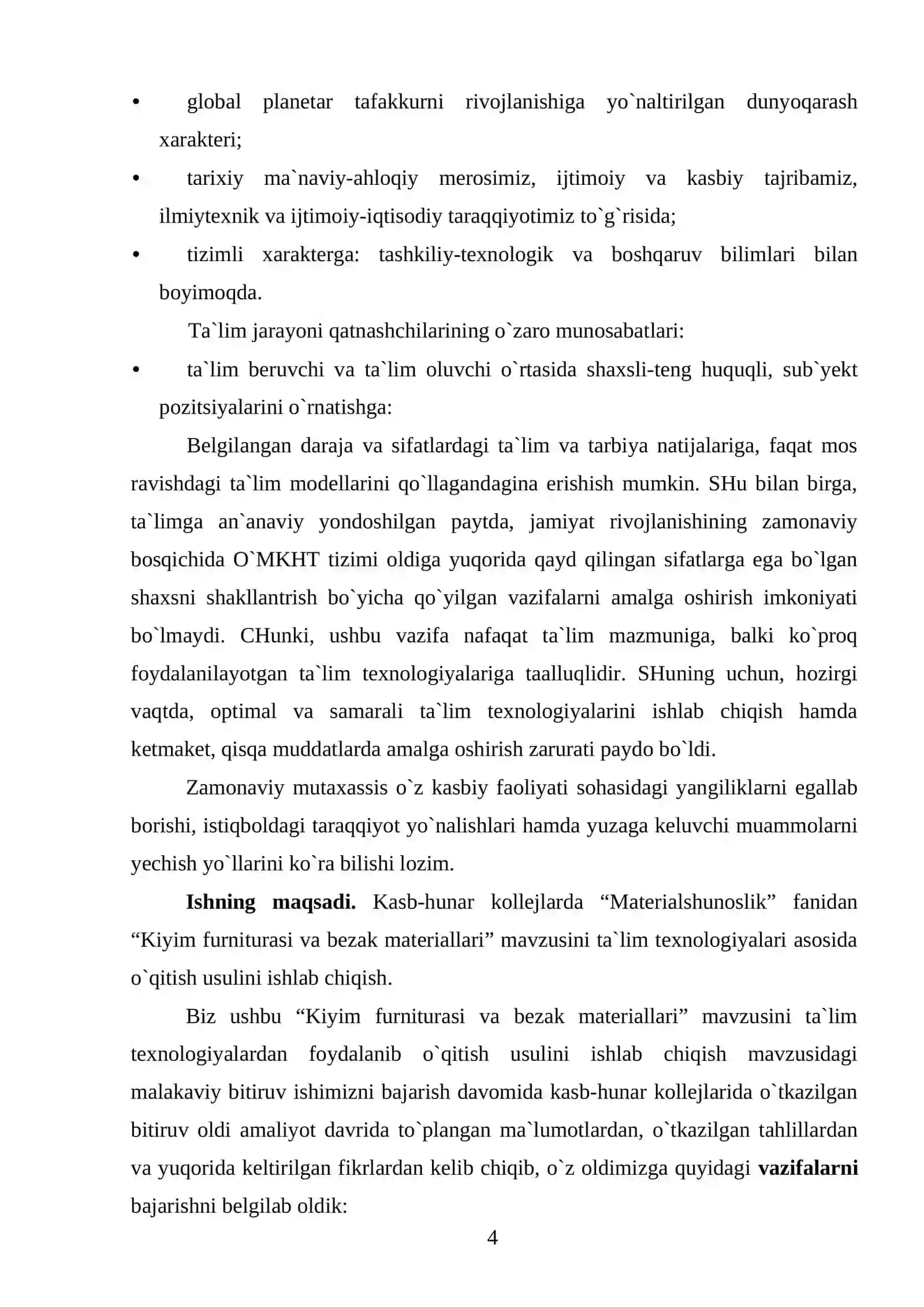 Kiyim furniturasi va bezak materiallari 4