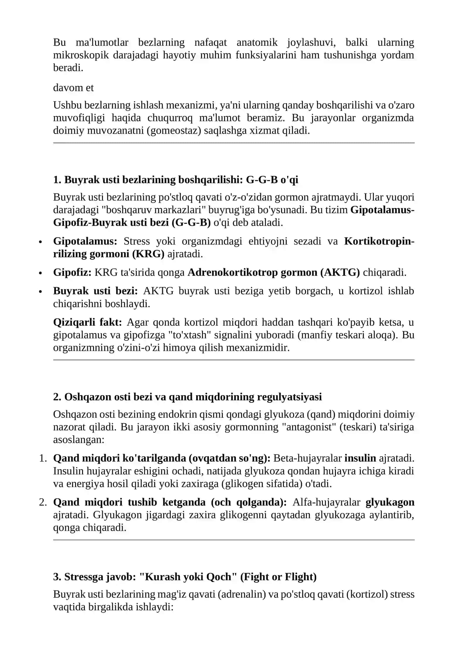 Buyrak usti oshqazon osti bezlari tuzulishi joylashuv 4