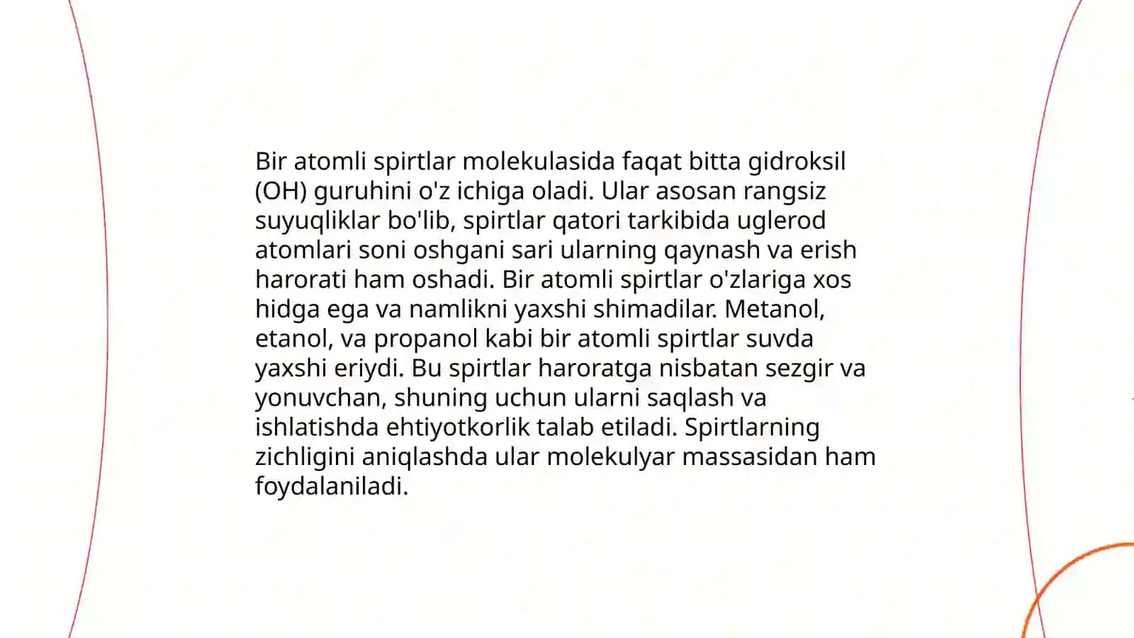 Bir atomli spirtlar 4